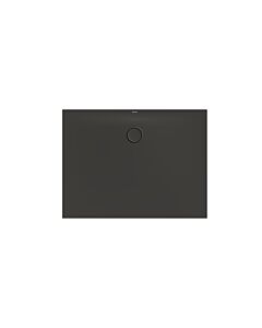 Bette BetteFloor Side zone de douche 3380-401PLUS 120x90cm, glacis, anthracite