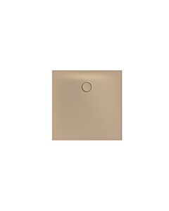 Bette BetteFloor Side zone de douche 3381-425PLUS 90x90cm, glaçure, greige