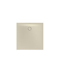 Bette BetteFloor Side zone de douche 3382-422PLUS 100x100cm, jusqu&#39;à 1200mm, glaçure, beige