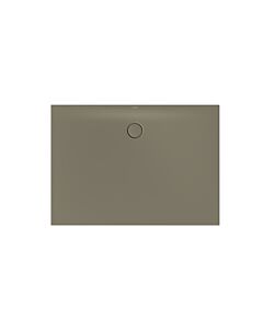 Bette BetteFloor Side zone de douche 3386-404PLUS 140x100cm, glaçure, graphite