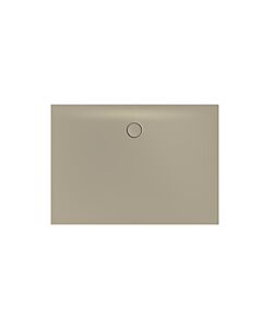 Bette BetteFloor Side zone de douche 3386-415PLUS 140x100cm, glaçure, cachemire