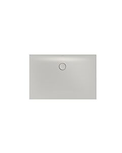 Bette BetteFloor Side zone de douche 3387-410PLUS 120x80cm, glaçure, argent