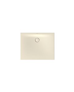 Bette BetteFloor Side zone de douche 3388-001PLUS 100x80cm, glaçure, pergamon