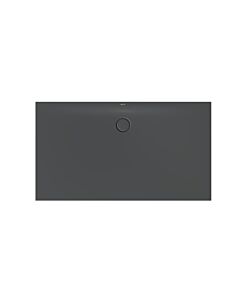 Bette BetteFloor Side surface 3390-400PLUS 160x90cm, glaze, raven