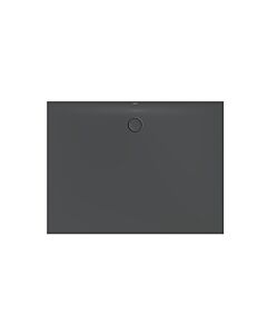Bette BetteFloor Side zone de douche 3392-400AE 160x120cm, antidérapant / Pro , corbeau