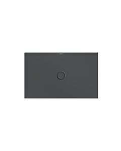 Bette BetteFloor zone de douche 1671-400AE 120x75cm, antidérapant / Pro , corbeau