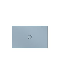 Bette BetteFloor surface de douche 1671-418PLUS 120x75cm, glaçure, Blue satin