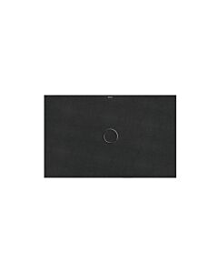 Bette BetteFloor surface de douche 1671-790PLUS 120x75cm, glaçure, Midnight