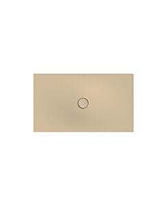 Bette BetteFloor zone de douche 1672-003T1 120x70cm, support de bain Mini , beige bahama
