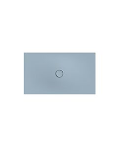 Bette BetteFloor surface de douche 1672-418PLUS 120x70cm, glaçure, Blue satin