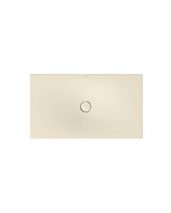 Bette BetteFloor surface de douche 5797-001PLUS 130x75cm, glaçure, pergamon