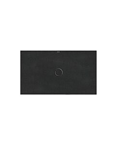 Bette BetteFloor 5797-790PLUS, T1 130x75cm, glaçure, Mini -support de baignoire, Midnight