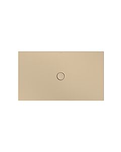 Bette BetteFloor surface de douche 5801-003PLUS 140x80cm, glaçure, beige bahama
