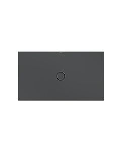 Bette BetteFloor zone de douche 5801-400AE 140x80cm, antidérapant / Pro , corbeau