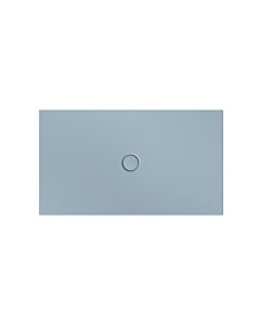 Bette BetteFloor surface de douche 5801-418PLUS 140x80cm, glaçure, Blue satin