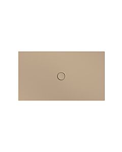 Bette BetteFloor zone de douche 5801-425PLUS 140x80cm, glacis, greige