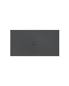 Bette BetteFloor zone de douche 5802-400AE 140x75cm, antidérapant / Pro , corbeau