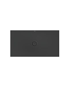 Bette BetteFloor zone de douche 5802-402PLUS, T1 140x75cm, glaçure, Mini -support de baignoire, ardoise