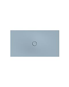 Bette BetteFloor surface de douche 5802-418PLUS 140x75cm, glaçure, Blue satin