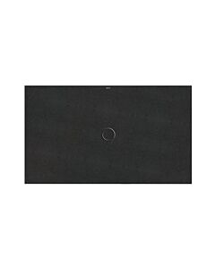 surface de douche Bette BetteFloor 5817-790T1 170x100cm, support de baignoire Mini , Midnight