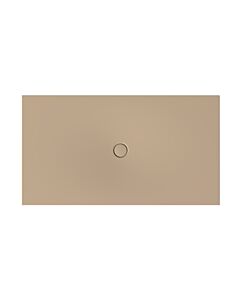 Bette BetteFloor zone de douche 5818-425PLUS 180x100cm, glaçure, greige