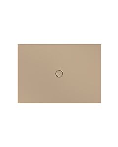 Bette BetteFloor zone de douche 5851-425PLUS 140x100cm, glaçure, greige