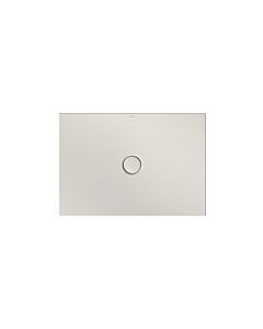 Bette BetteFloor zone de douche 5881-423PLUS, T1 100x70cm, glaçure, Mini -support de baignoire, lin