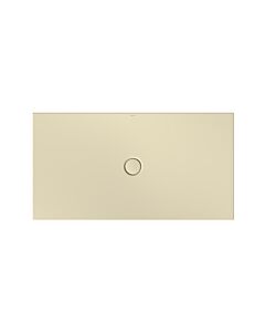 Bette BetteFloor zone de douche 5937-441PLUS 150x80cm, glacis, crème