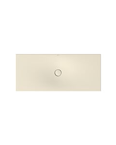 Bette BetteFloor zone de douche 5948-001PLUS, T1 160x70cm, glaçure, Mini -support de baignoire, pergamon