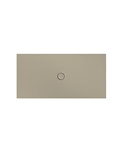 Bette BetteFloor zone de douche 5957-415PLUS 160x80cm, glaçure, cachemire