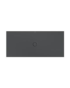 Bette BetteFloor zone de douche 5981-400AE 180x80cm, antidérapant / Pro , corbeau