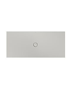 Bette BetteFloor Duschfläche 5981-410PLUS,T1 180x80cm, Glasur, Mini-Wannenträger, silver