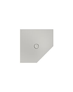 Bette BetteFloor Caro zone de douche 7191-410 argent, 90x90cm