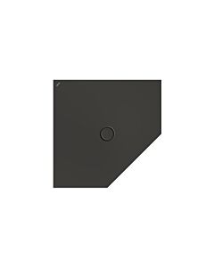 Bette BetteFloor Caro Duschfläche 7211-401AE Antirutsch/Pro, anthracite, 100x100cm
