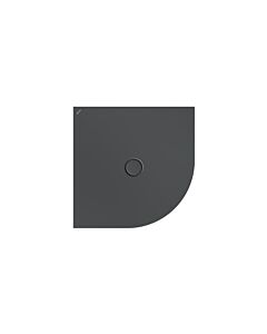 Bette BetteFloor Corner Duschfläche 5421-400AE 90x90cm, Antirutsch/Pro, raven