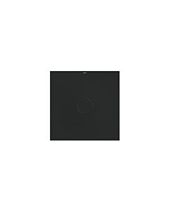 Bette BetteAir Duschfliese 7350-035 900 x 900 mm, ebony, Rechteck, glasierter Titan-Stahl