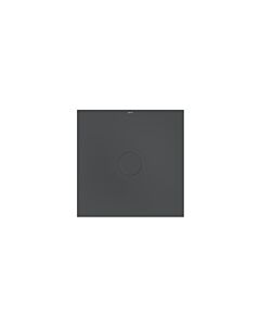 Bette BetteAir Duschfliese 7350-400 900 x 900 mm, raven, Rechteck, glasierter Titan-Stahl