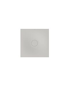 Bette BetteAir Duschfliese 7350-410 900 x 900 mm, silver, Rechteck, glasierter Titan-Stahl