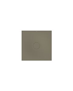 Bette Carreau de douche BetteAir 7350-404PLUS, T2 900 x 900 mm, graphite, rectangle, acier au titane émaillé, avec support minimum
