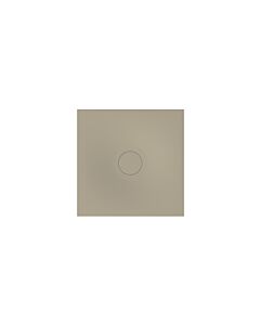 Bette BetteAir shower tile 7350-415T2 900 x 900 mm, cashmere, rectangle, glazed titanium steel, with minimum carrier