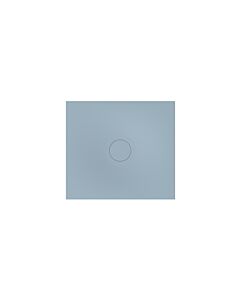 Bette BetteAir shower tile 7351-418PLUS 1000 x 900 mm, blue satin, rectangle, glazed titanium steel