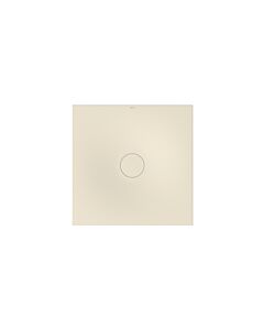 Bette BetteAir Duschfliese 7352-001T2 1000 x 1000 mm, pergamon, Rechteck, glasierter Titan-Stahl, mit Minimum-Täger