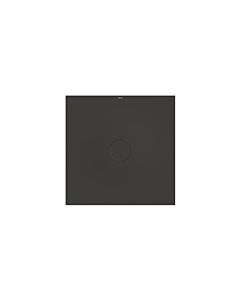 Bette BetteAir Duschfliese 7352-401AE 1000 x 1000 mm, anthracite, Rechteck, glasierter Titan-Stahl