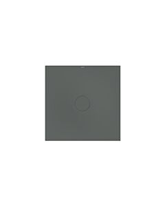 Bette Carreau de douche BetteAir 7352-403PLUS 1000 x 1000 mm, fumée, rectangle, acier au titane émaillé