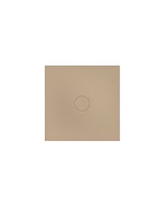 Bette BetteAir shower tile 7352-425T2 1000 x 1000 mm, greige, rectangle, glazed titanium steel, with minimum carrier