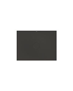Bette BetteAir Duschfliese 7354-401AE,T2 1200 x 900 mm, anthracite, Rechteck, glasierter Titan-Stahl, mit Minimum-Täger