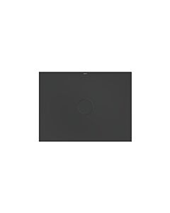 Bette Carreau de douche BetteAir 7354-402PLUS, T2 1200 x 900 mm, ardoise, rectangle, acier au titane émaillé, avec support minimum