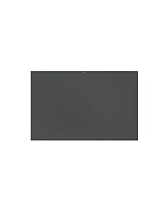 Bette BetteAir shower tile 7356-400AE 1400 x 900 mm, raven, rectangle, glazed titanium steel