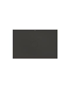 Bette BetteAir shower tile 7356-401AE, T2 1400 x 900 mm, anthracite, rectangle, glazed titanium steel, with minimum carrier
