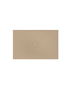 Bette BetteAir shower tile 7356-425T2 1400 x 900 mm, greige, rectangle, glazed titanium steel, with minimum carrier